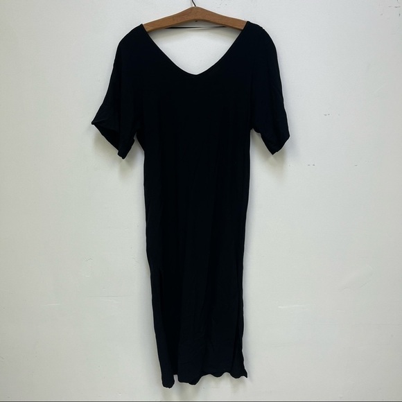 Vero Moda Black V Neck Dress - Picture 1 of 9